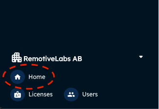 [Image] Home in navigation bottom page