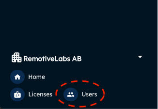 [Image] Users page 