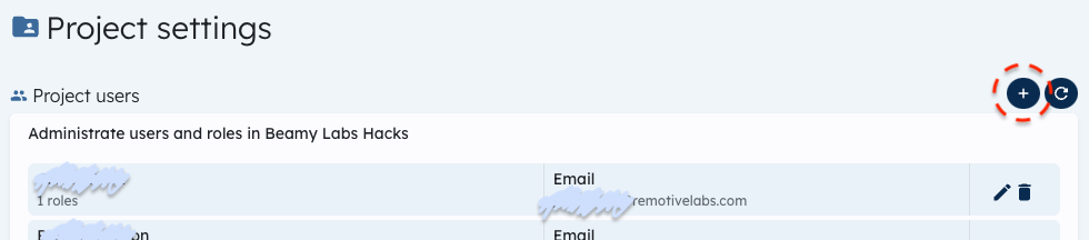 [Image] Add project user